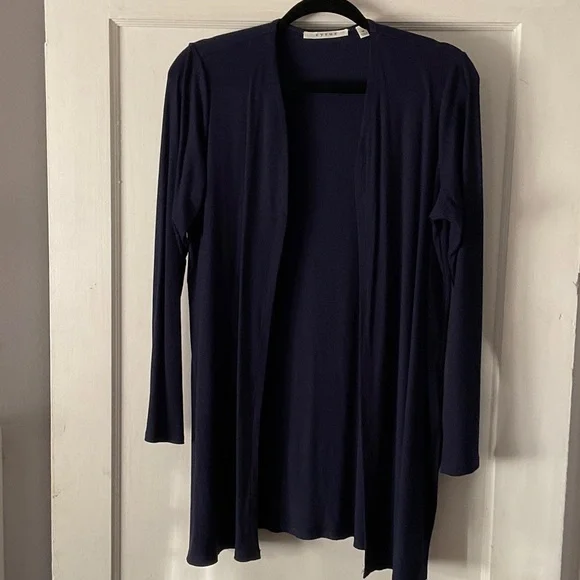 Cyrus Deep Blue Open Cardigan - Picture 1 of 6